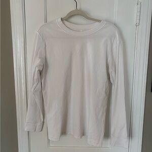 lululemon athletica White Long Sleeve Tee